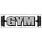 Signmission GYM BANNER SIGN gymnasium workout health club exercise elliptical weights B-72 Gym - alternate 1